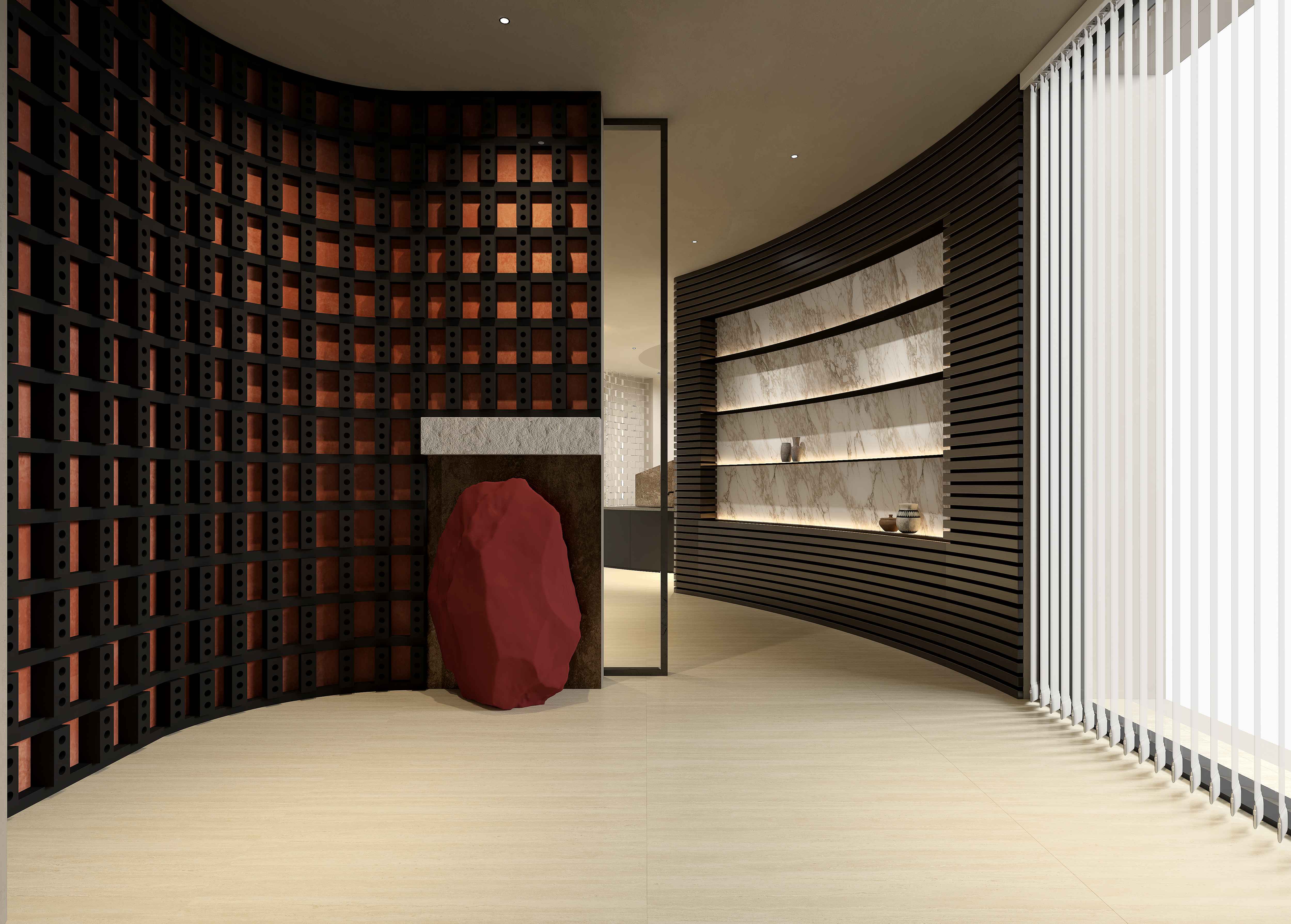 Italian Yellow Travertine — space 1