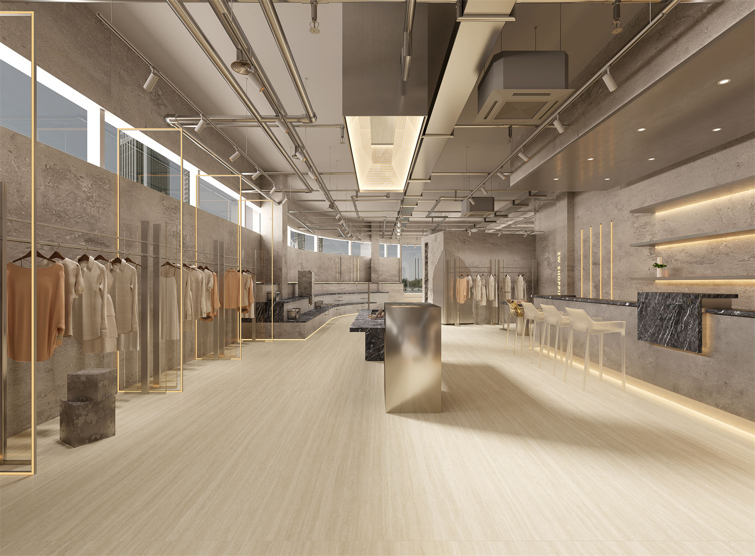 Italian Yellow Travertine — space 3