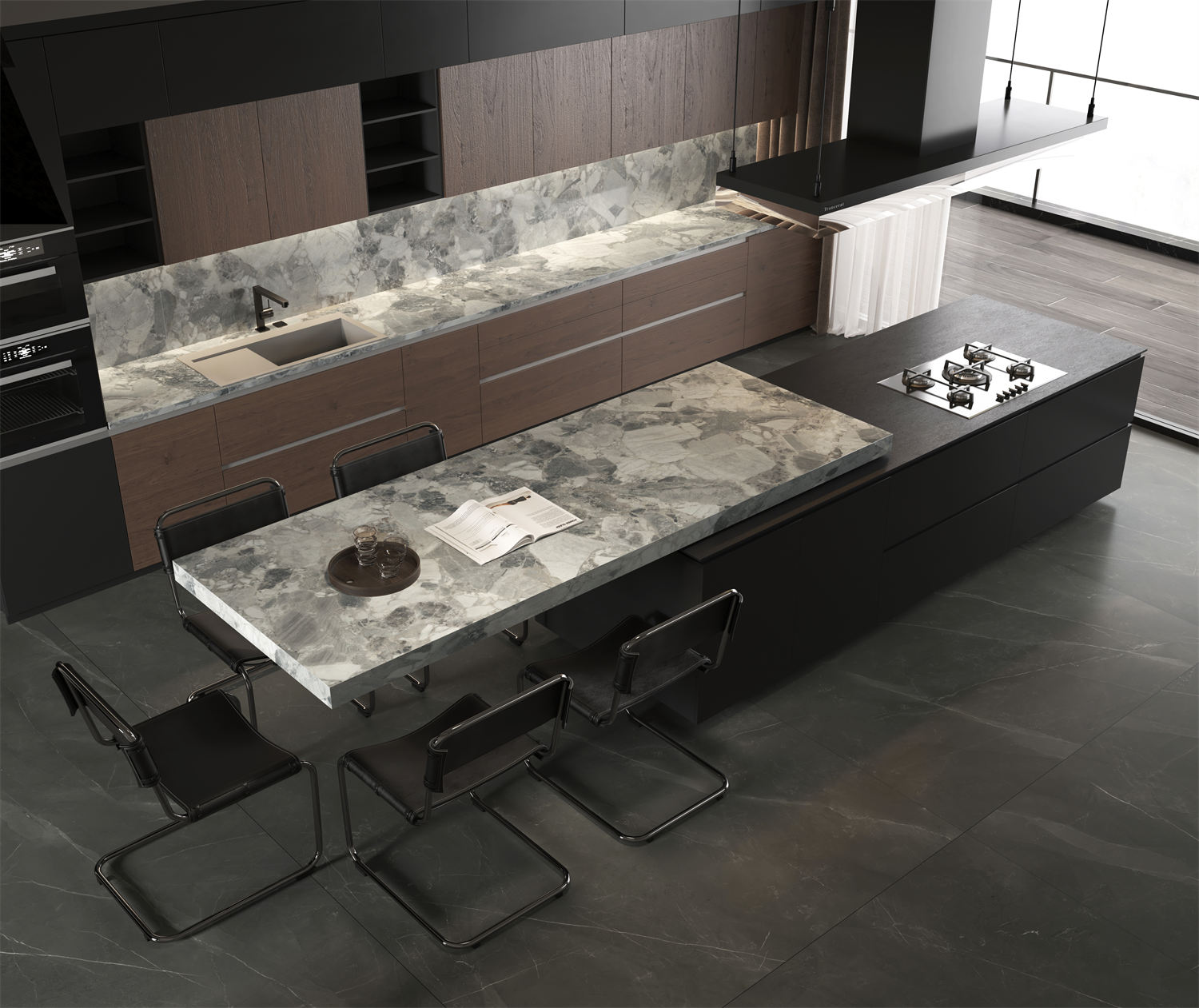 Rain Pebble — space 1