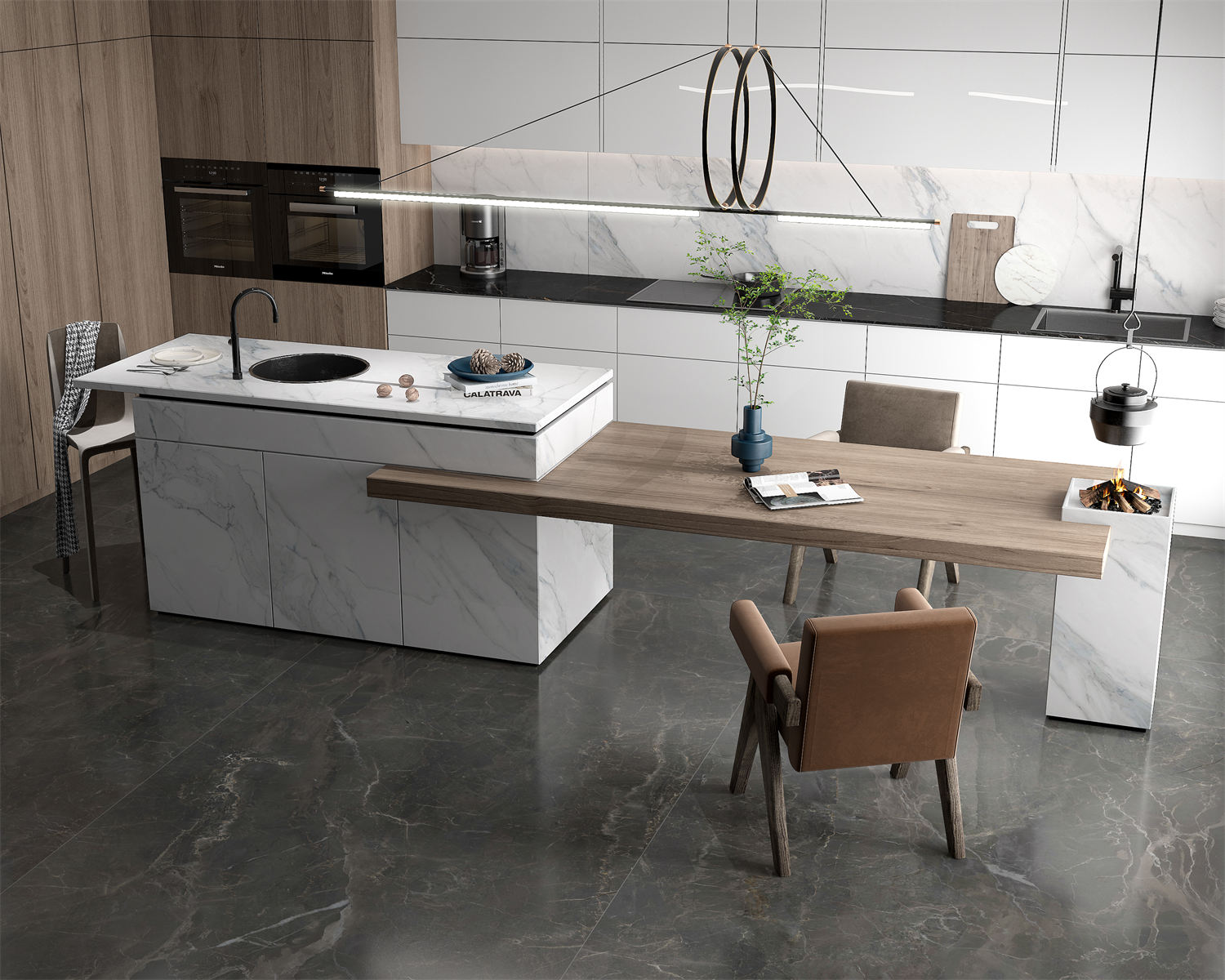 Moonlit White — space 4