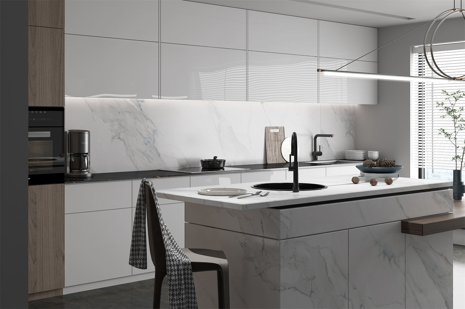 Moonlit White — space 5