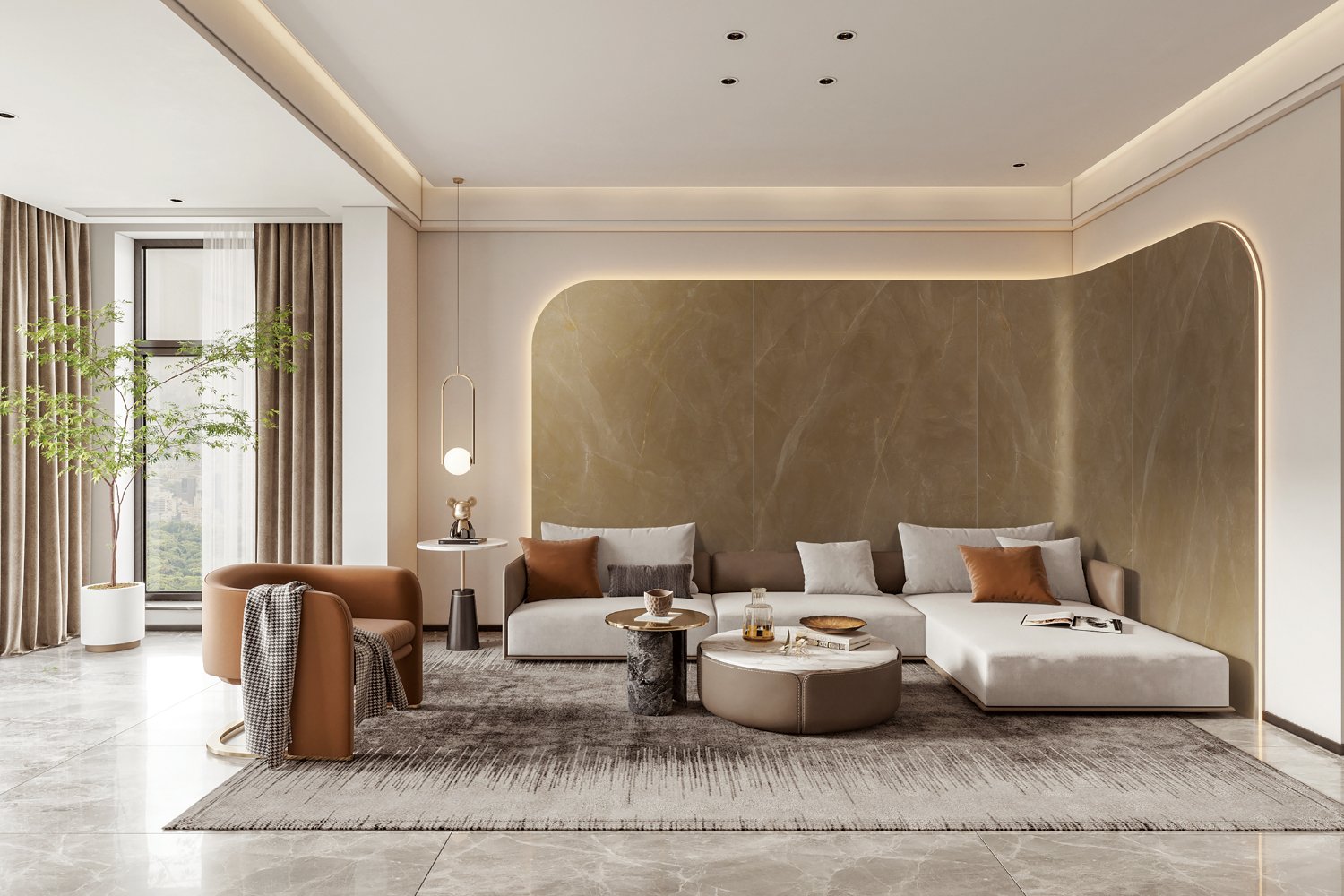 Noce Travertine — space 1