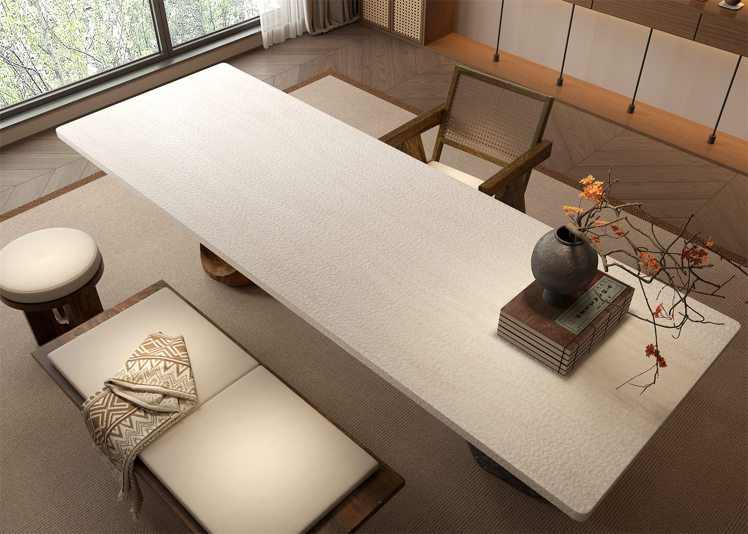 Travertino Chiaro — space 2