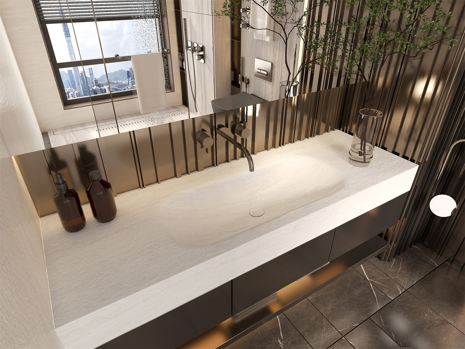 Travertino Chiaro — space 5