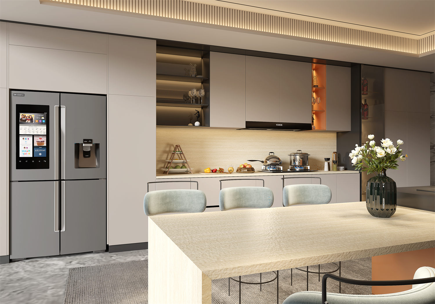 Roman Travertine — space 4