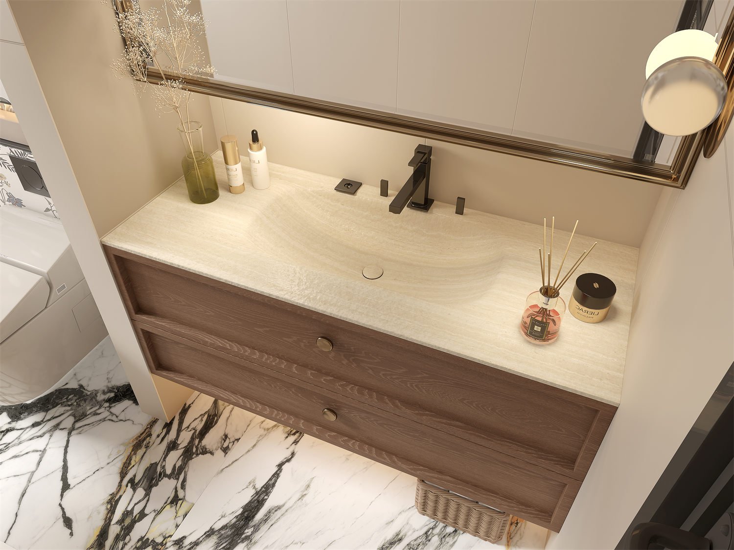 Roman Travertine — space 5