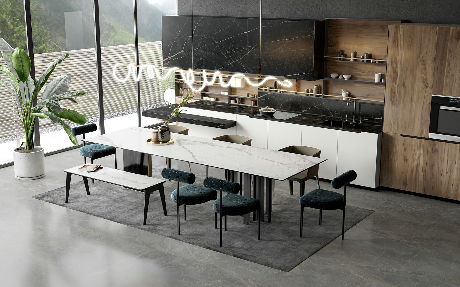 Evening Snow — space 2