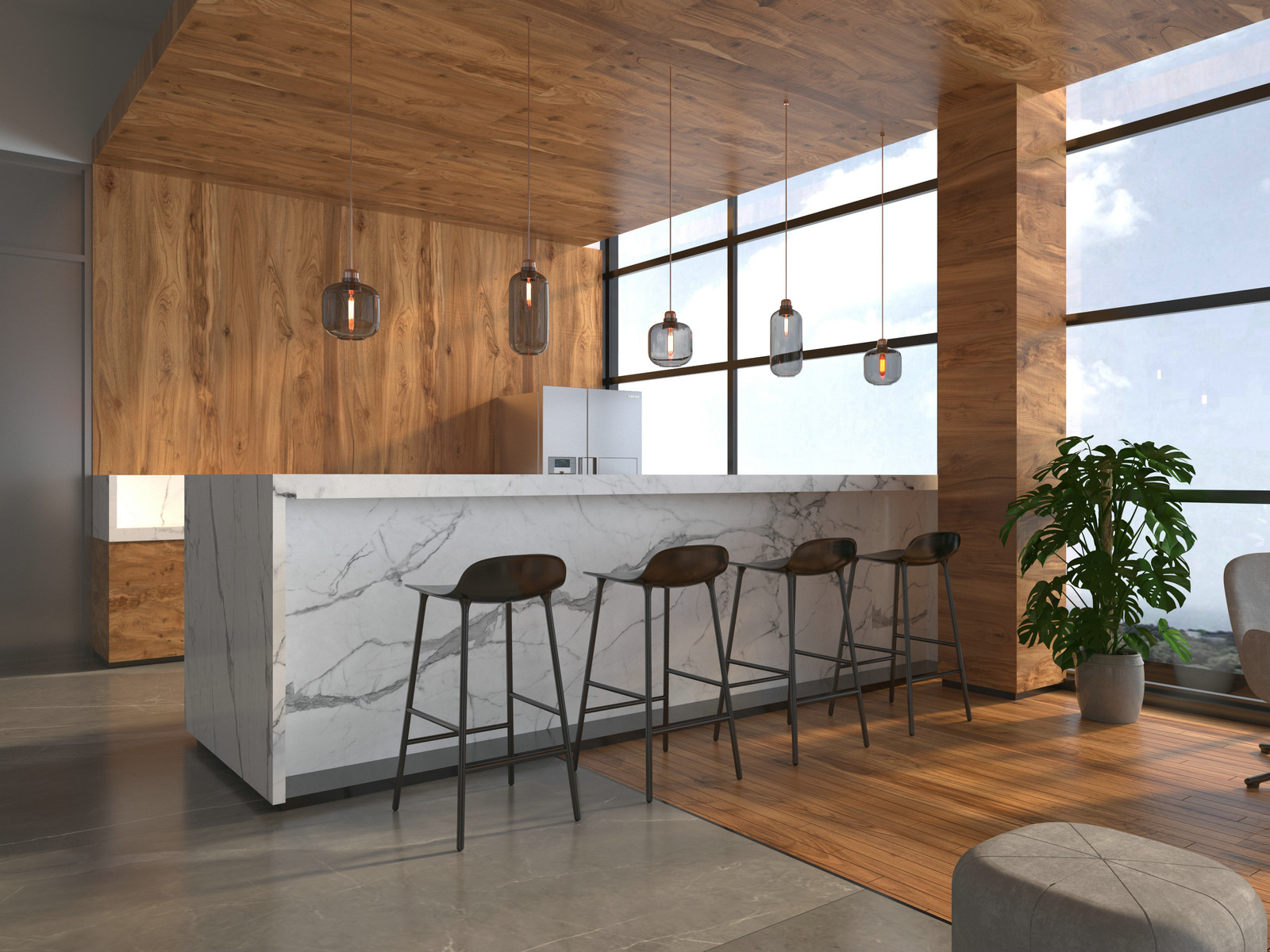 Evening Snow — space 16