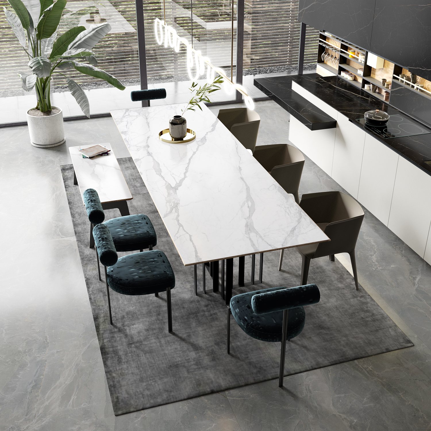 Evening Snow — space 2