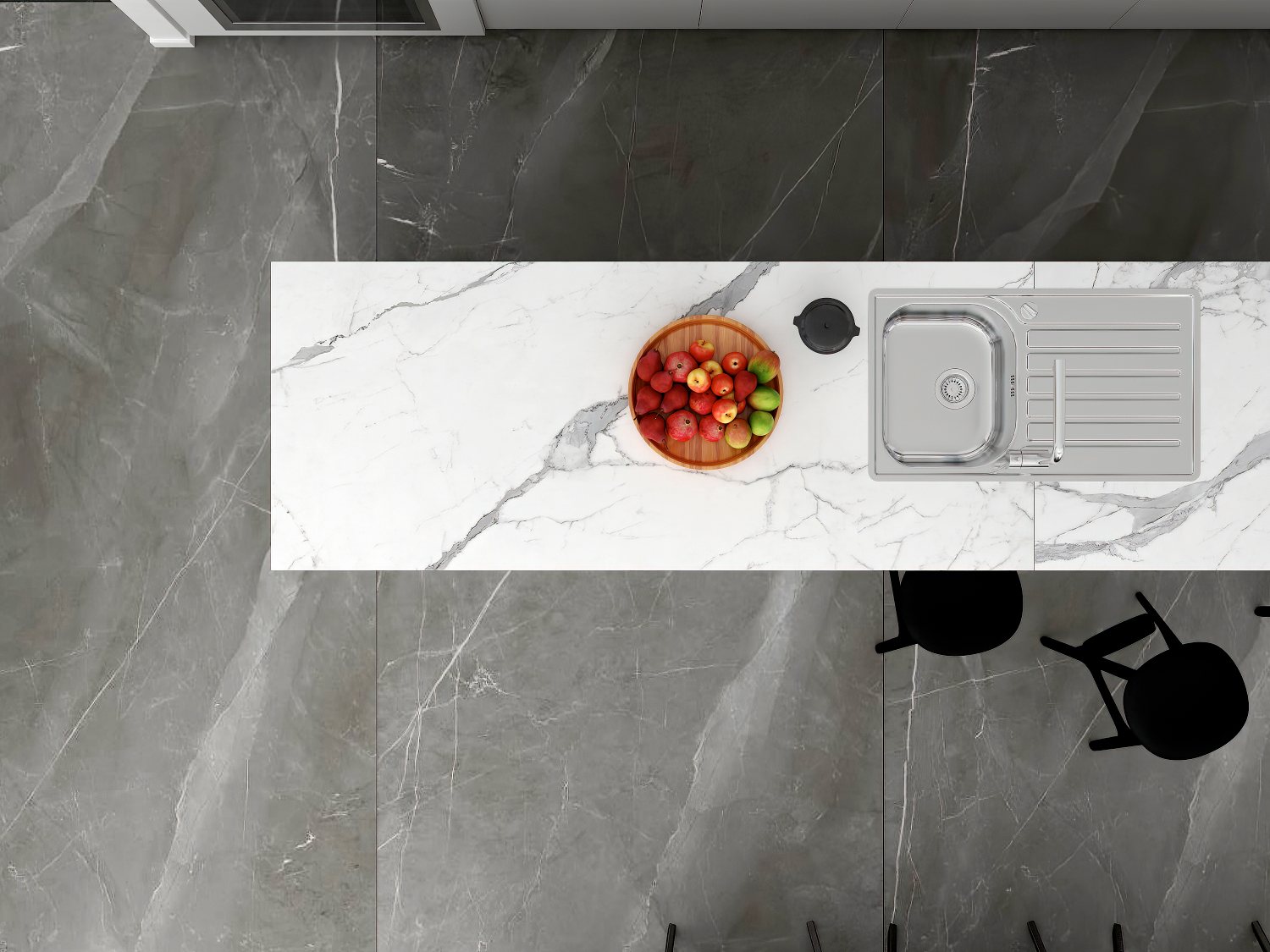 Evening Snow — space 10